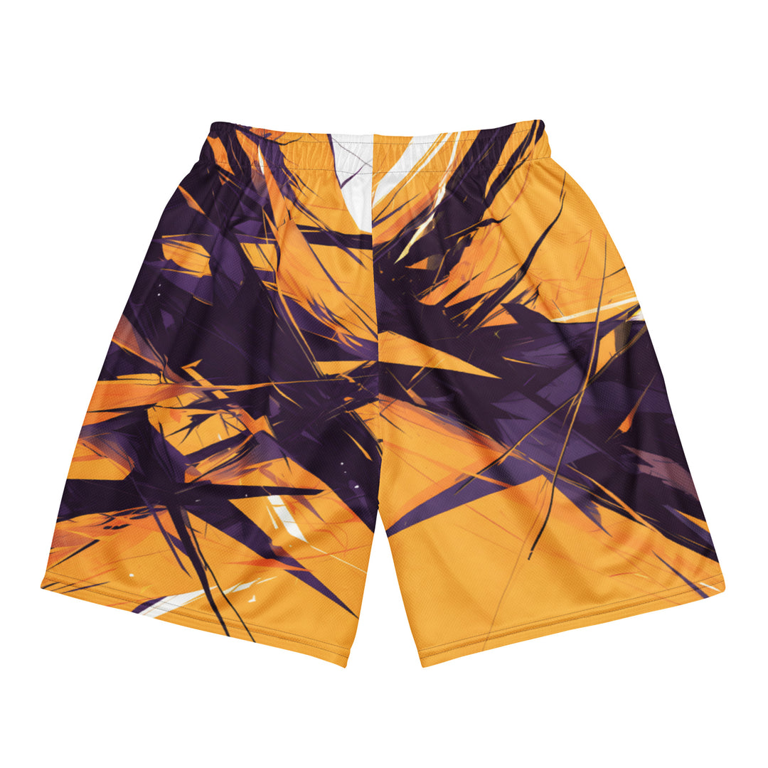 Shorts - Purple &amp; Yellow